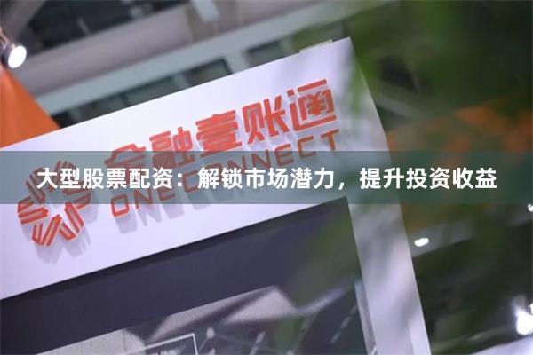 大型股票配资：解锁市场潜力，提升投资收益